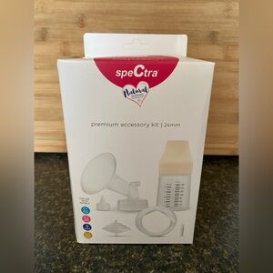 NEW Spectra Breast Pump Premium Accessory Kit with 24mm Breast Flange & More